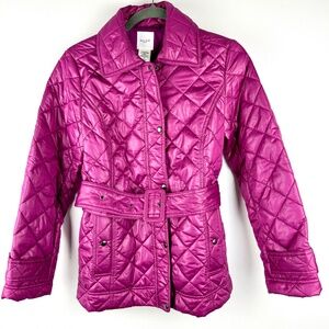 Kate Hill fuchsia coat NWOT Size 4P, PETITE, jacket
